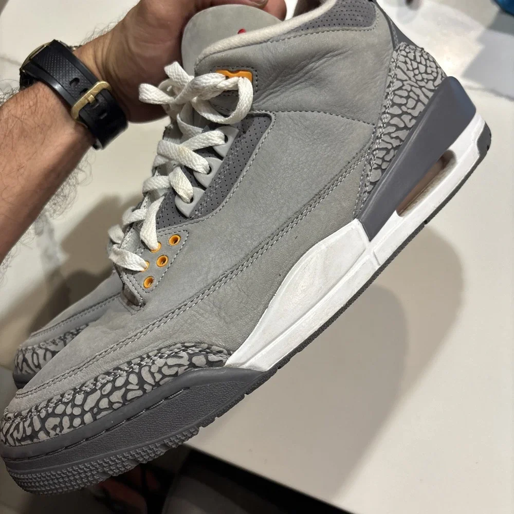 Size 12 - Jordan 3 Retro Mid Cool Grey
